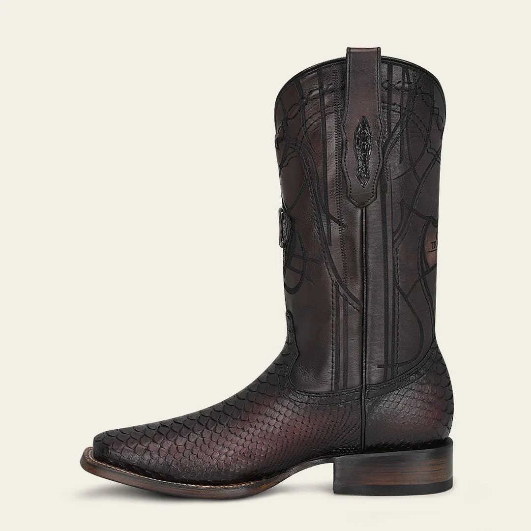 3Z2LPH - Cuadra wine red western cowboy rodeo boots for men