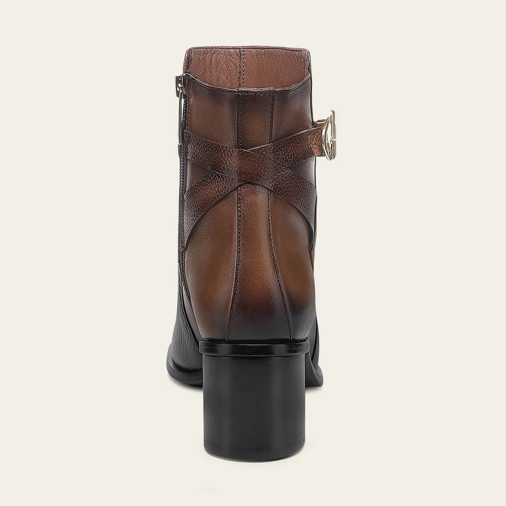 405VNTV - Cuadra Honey Casual Fashion Deer Leather Ankle Boots for Women