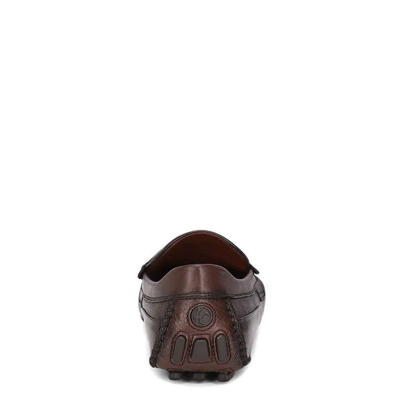 40VVNTS - Cuadra brown deer and calfskin drivers for men