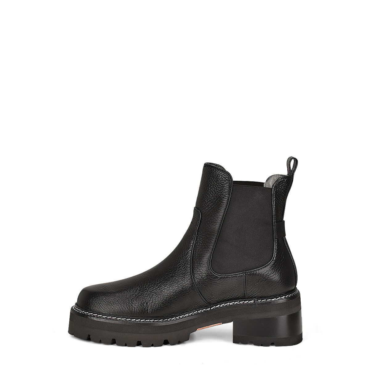 41WVNTS - Cuadra black casual fashion deer leather ankle boots for women-CUADRA-Kuet-Cuadra-Boots