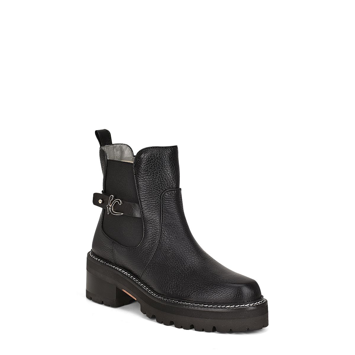 41WVNTS - Cuadra black casual fashion deer leather ankle boots for women-CUADRA-Kuet-Cuadra-Boots