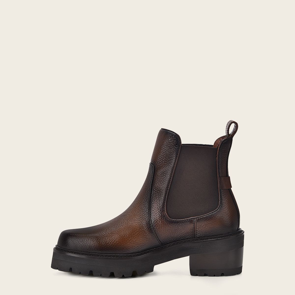 41WVNVN - Franco Cuadra Honey Casual Fashion Deer Leather Combat