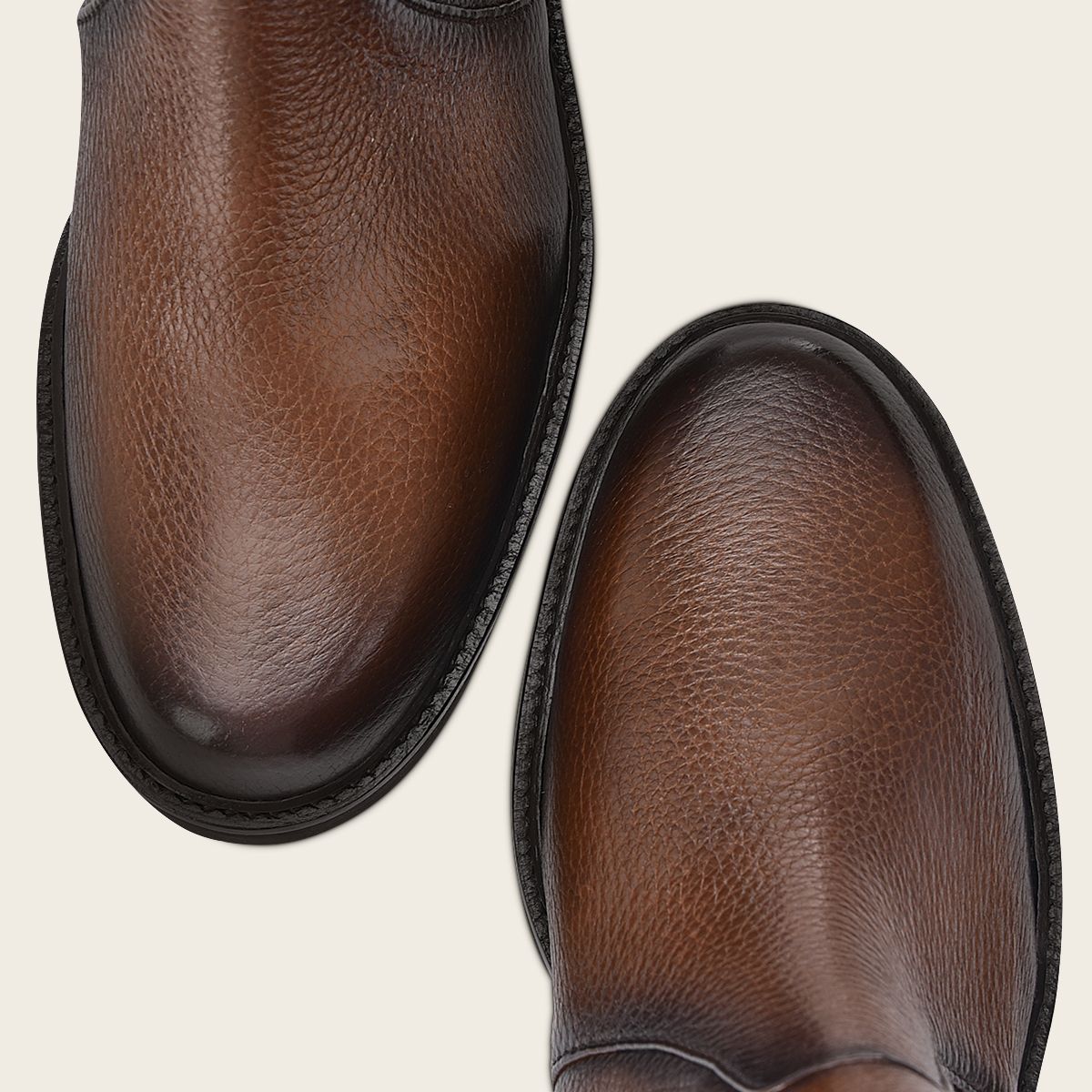 41WVNVN - Franco Cuadra Honey Casual Fashion Deer Leather Combat