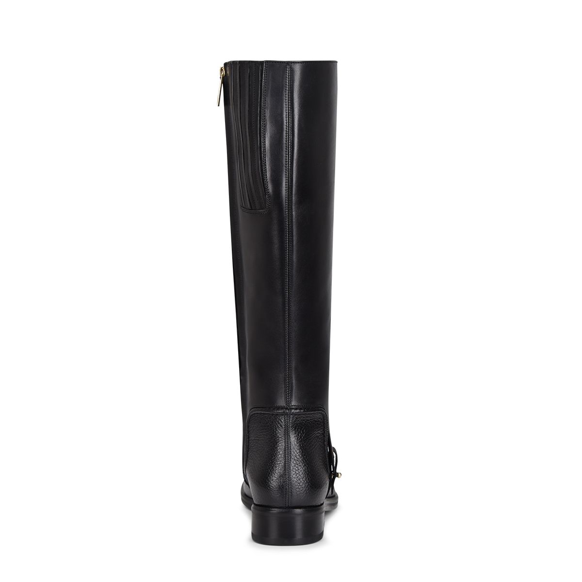 45TVNTS - Franco Cuadra black casual riding deer leather boots for women-Kuet.us