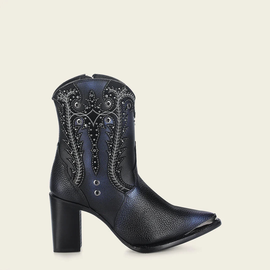 4I15RS - Cuadra black western cowgirl boots for women