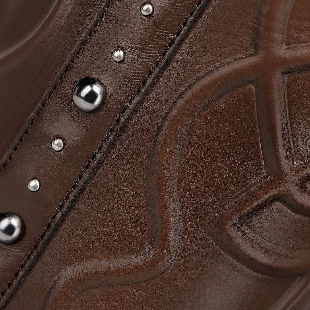 4I19BE - Cuadra honey western cowgirl leather boots for women