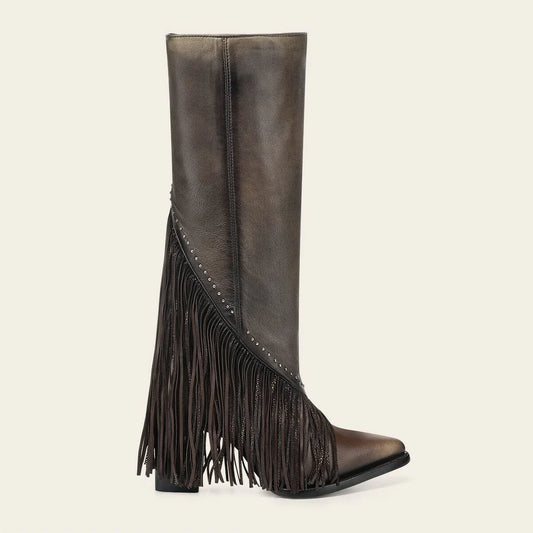 4I21RS - Cuadra brown western cowgirl boots for women