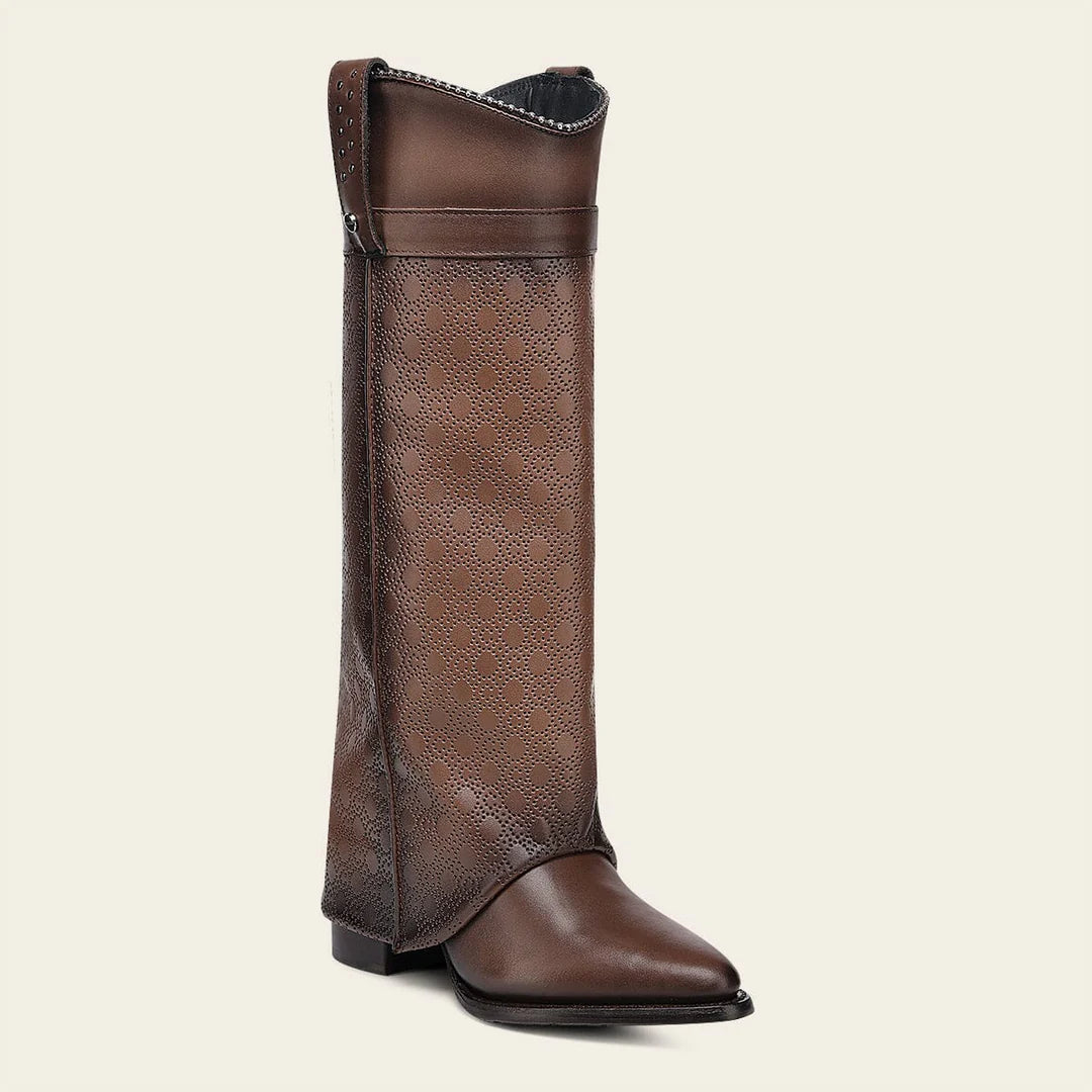 4Q16RS - Cuadra brown western cowgirl boots for women
