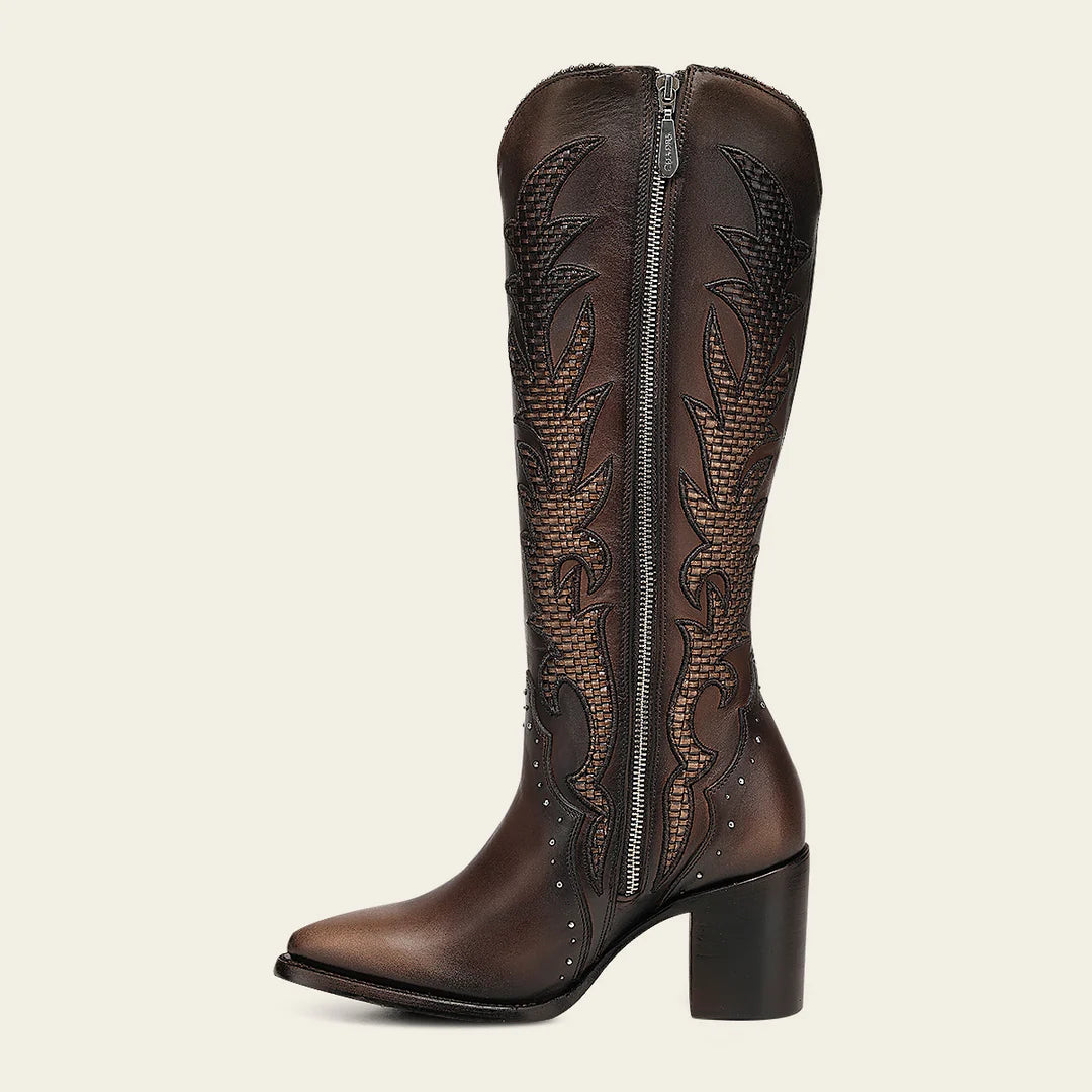 4Q22RS - Cuadra brown western cowgirl boots for women