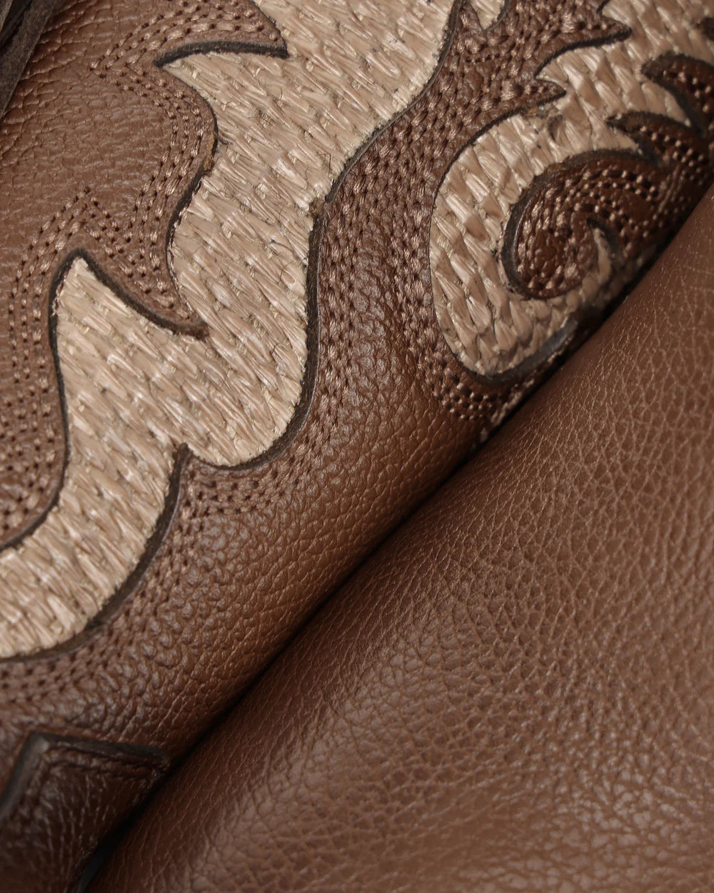 4Q23RS - Cuadra brown western cowgirl cowhide leather boots for women