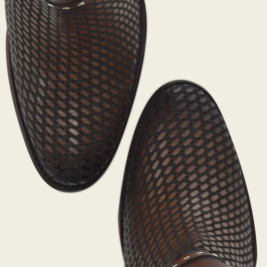 Cuadra brown western cowgirl leather boots for women