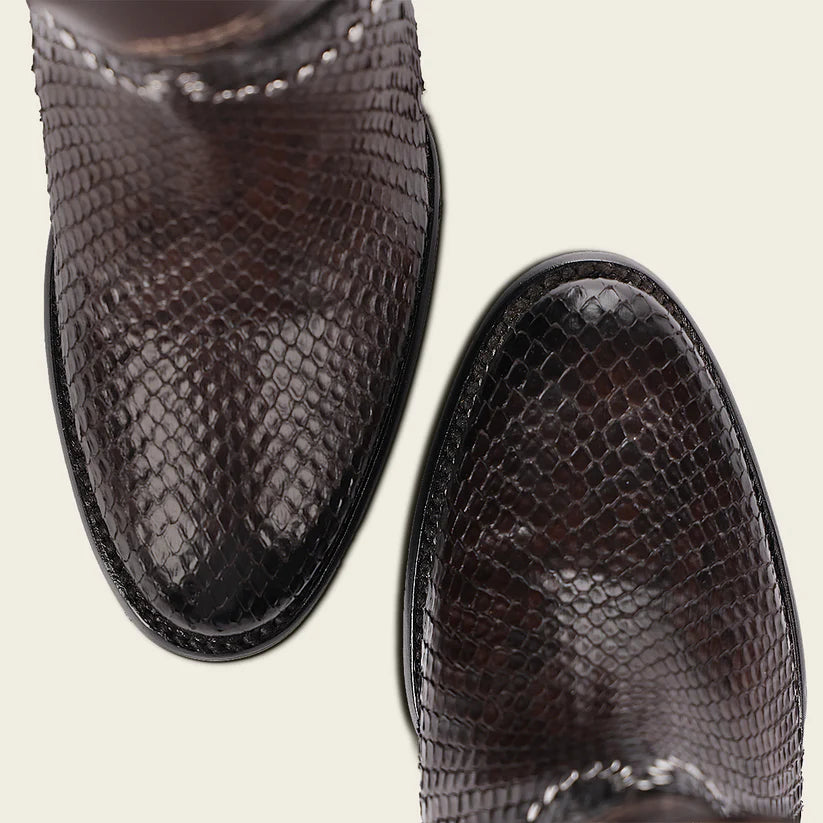 4V11PM - Cuadra chocolate western cowgirl boots for women