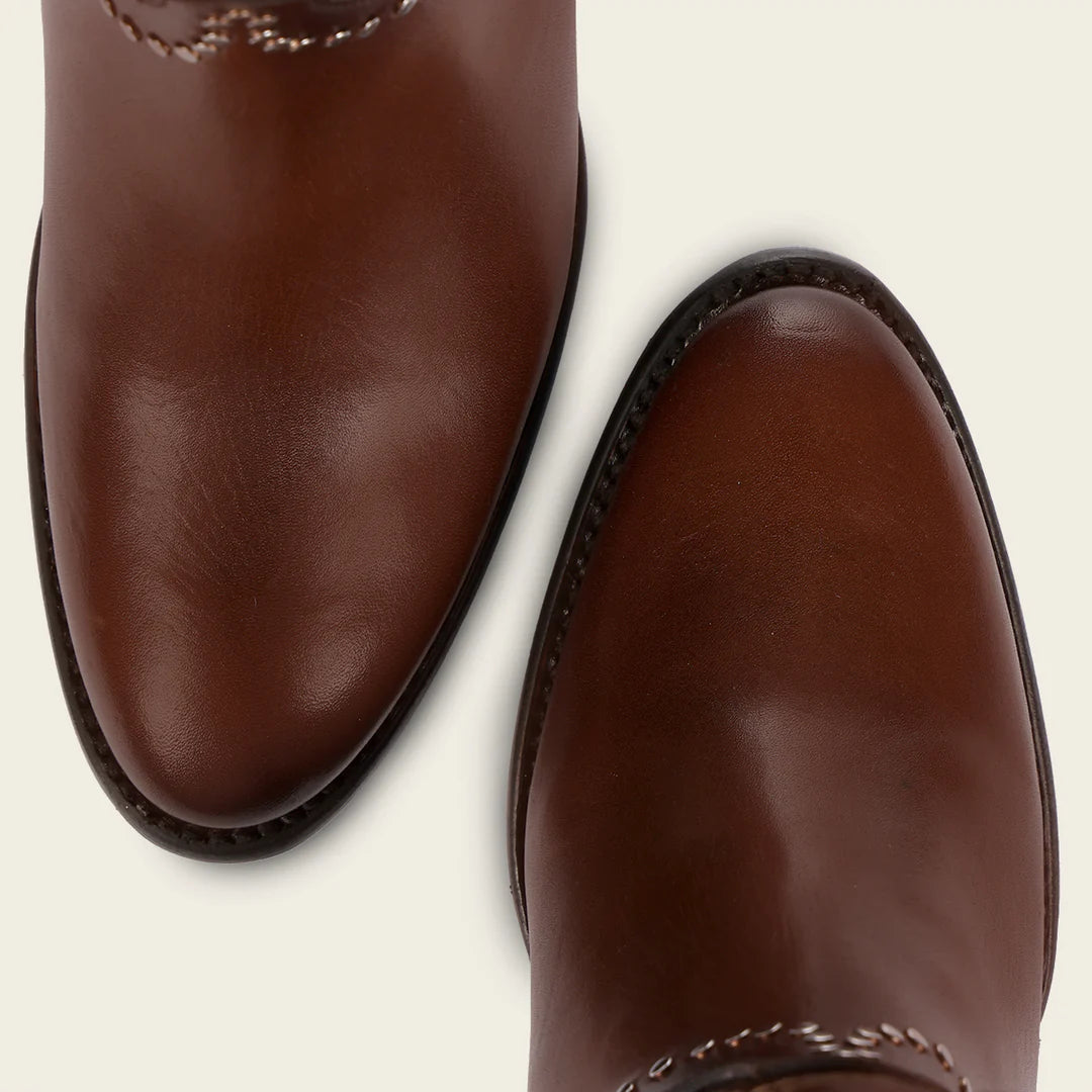 4V11RS - Cuadra Honey Western Cowgirl Leather Boots for Women