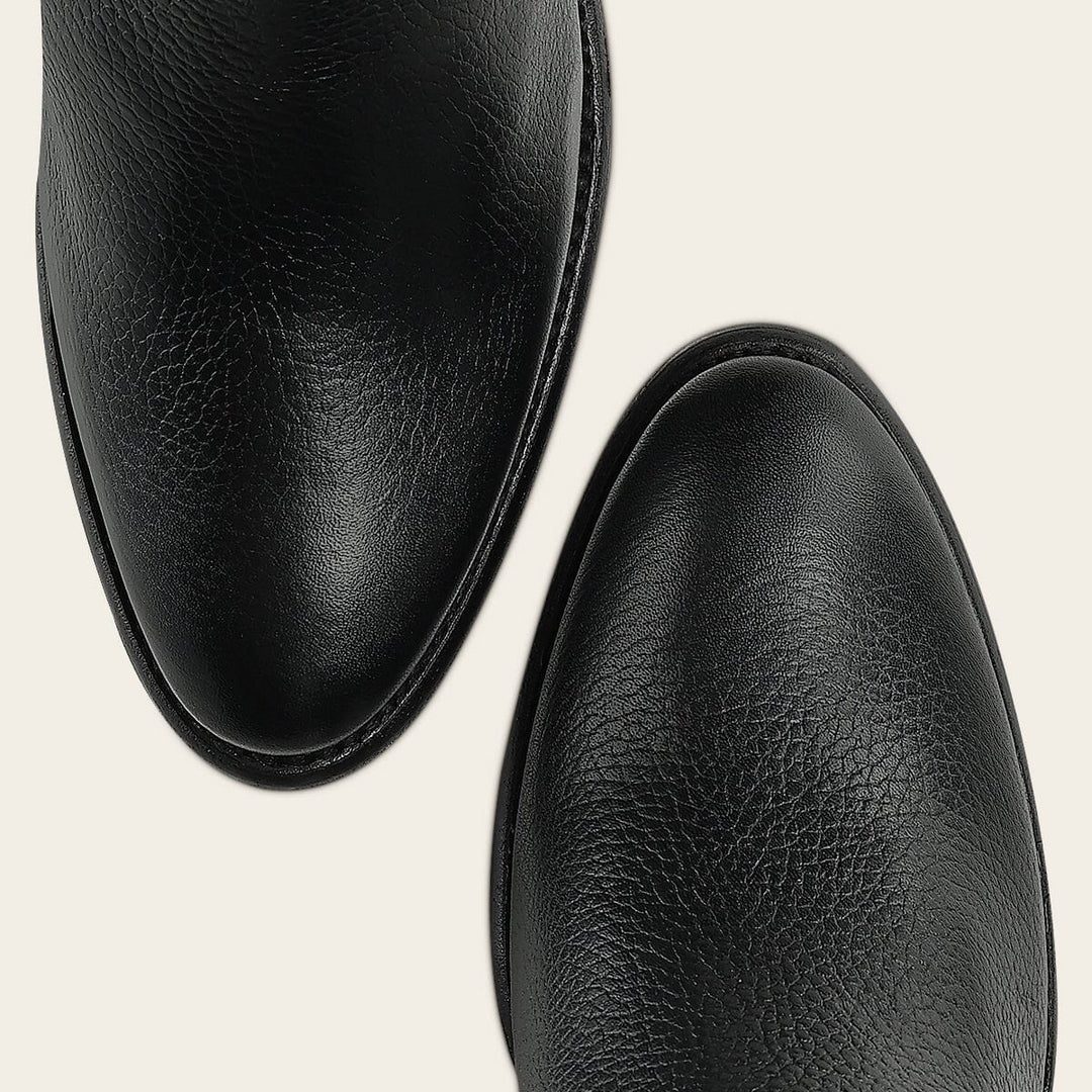 4V24RS - Cuadra black western cowgirl leather boots for women