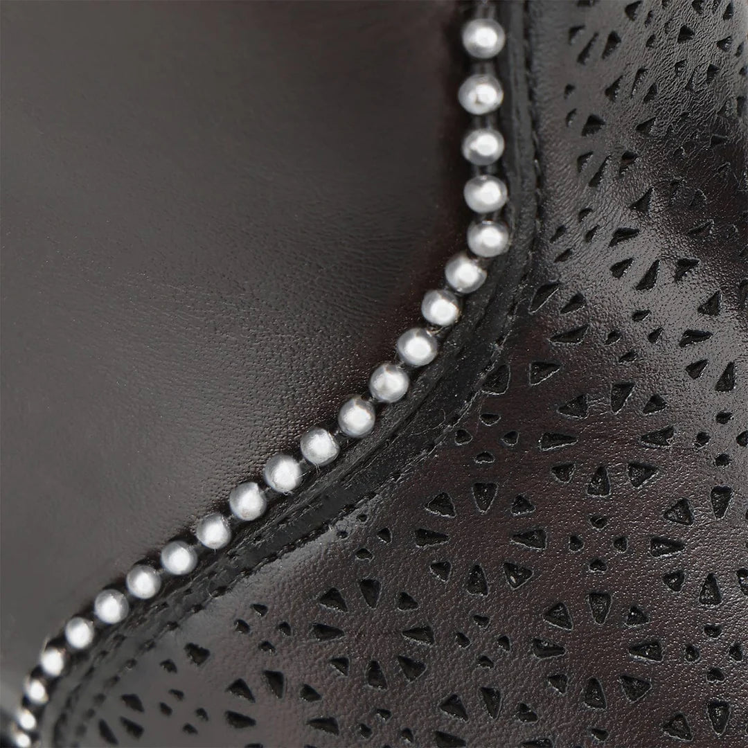 4X04RS - Cuadra brown casual fashion leather strapped tall boots for women