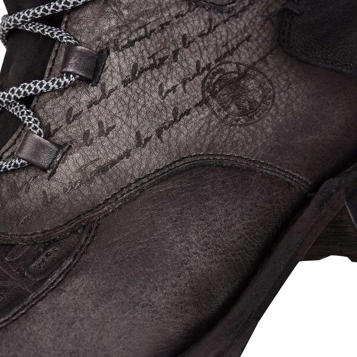 4D09FY - Cuadra black casual vintage fashion fuscus ankle booties for men.-Kuet.us