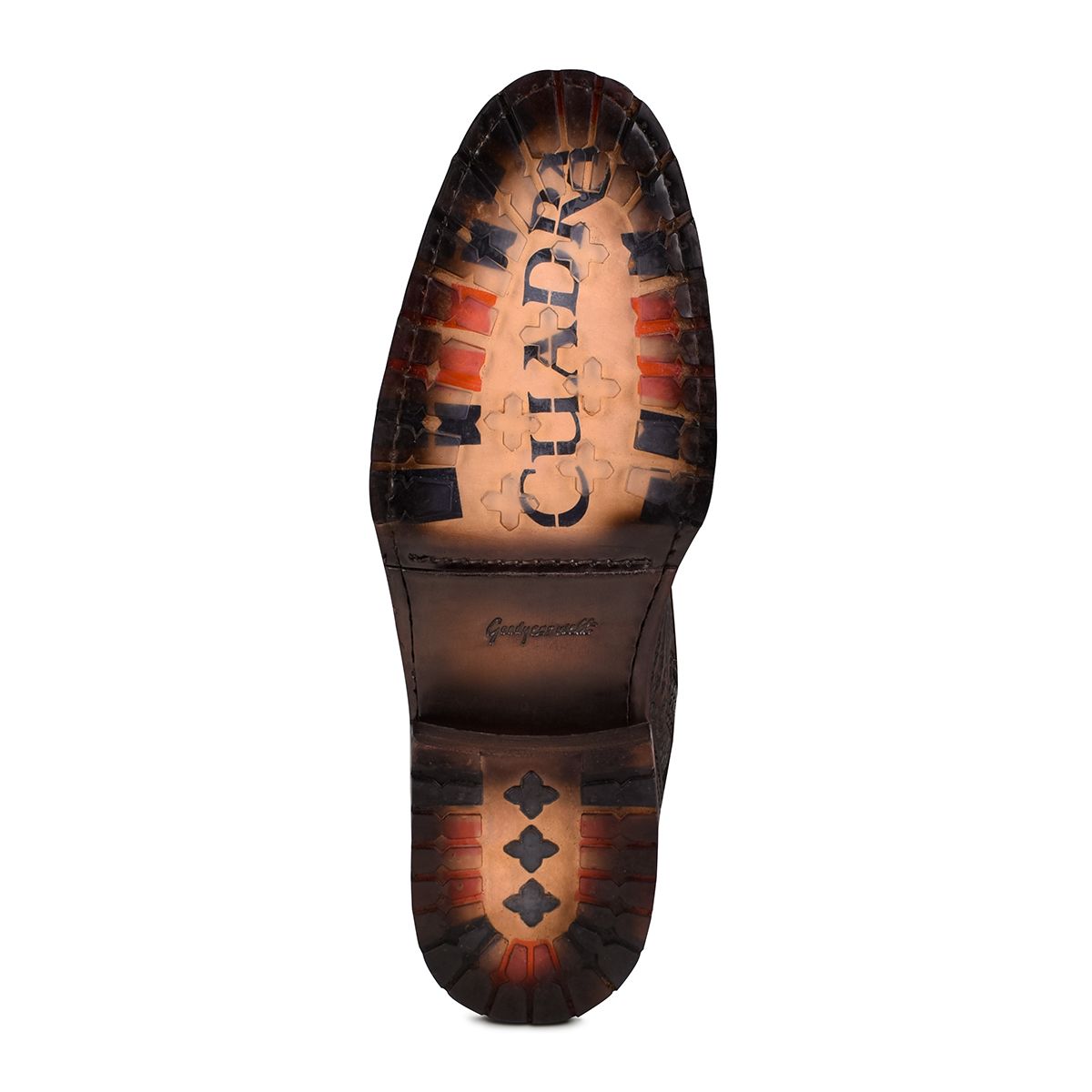 4D10TI - Cuadra brown casual vintage fashion shark ankle booties for men-CUADRA-Kuet-Cuadra-Boots