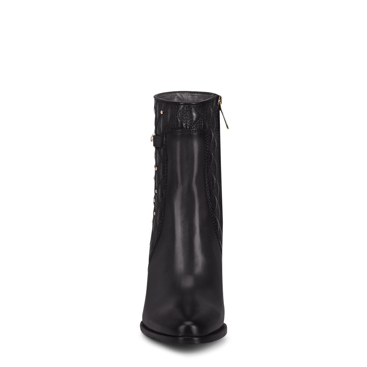 4G8TSTS - Cuadra black Paris Texas calf leather ankle boots for women-FRANCO CUADRA-Kuet-Cuadra-Boots