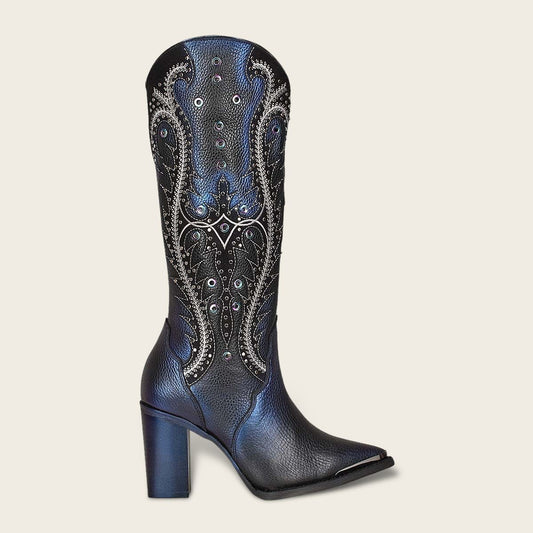 4I09RS - Cuadra black western cowgirl boots for women