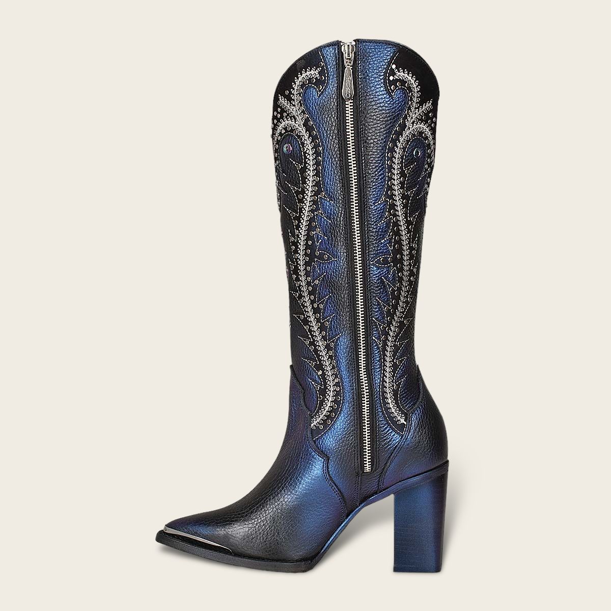 4I09RS - Cuadra black western cowgirl boots for women
