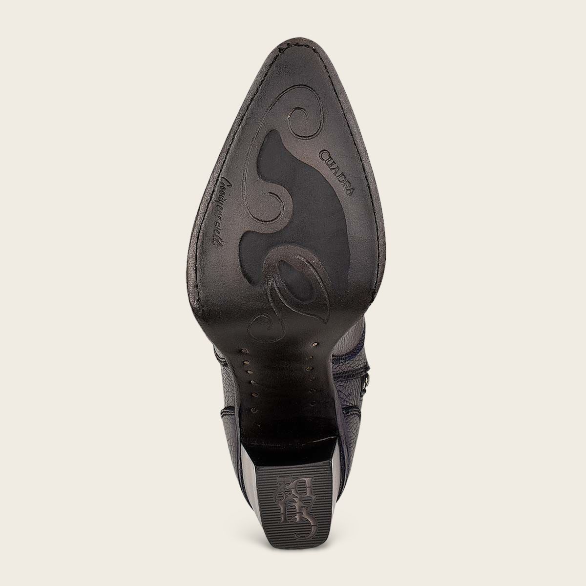 4I09RS - Cuadra black western cowgirl boots for women