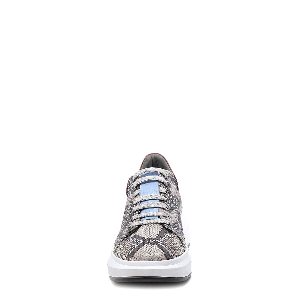 4P4PBKN - Cuadra blue casual fashion python sneakers for women-Kuet.us