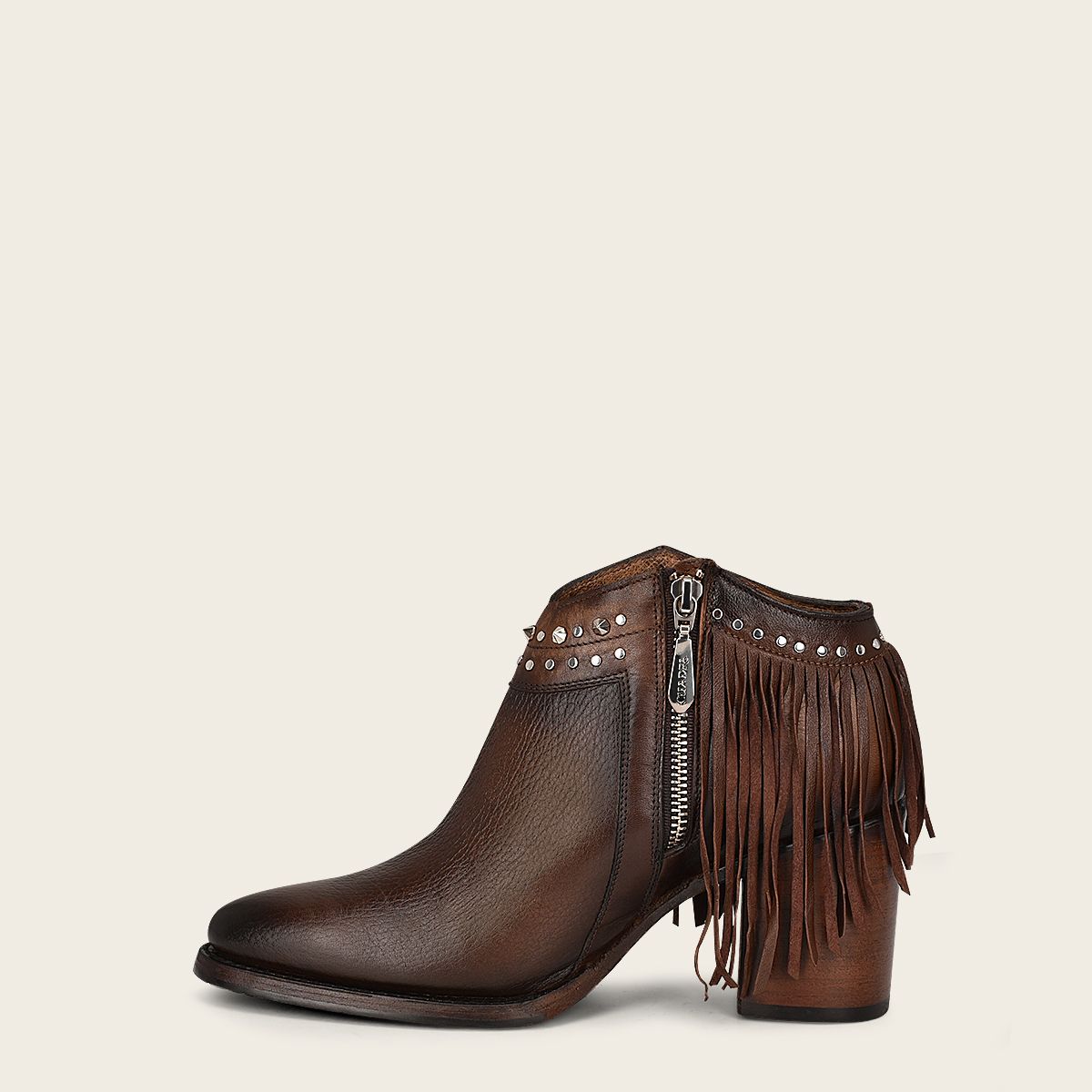 4Q10RS - Cuadra chocolate western cowgirl boots for women