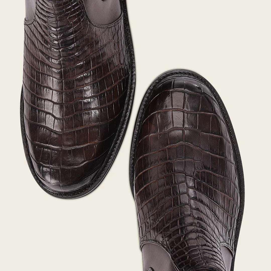 57WMPTS - Franco Cuadra Brown Casual Fashion Moreletti Leather Combat