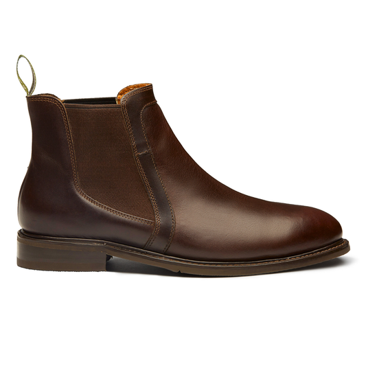 STEEL TOE CHELSEA BOOT WALLACE BROWN