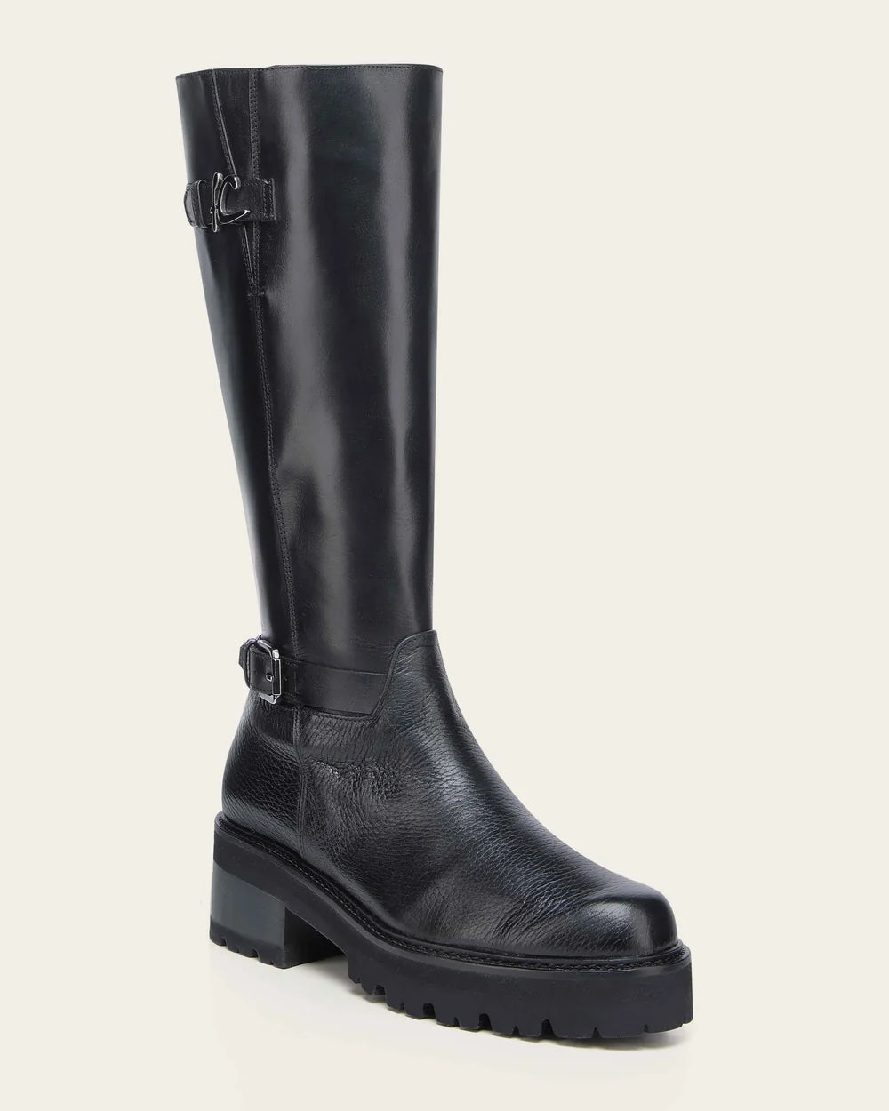 60WVNTS - Franco Cuadra black riding boots for women