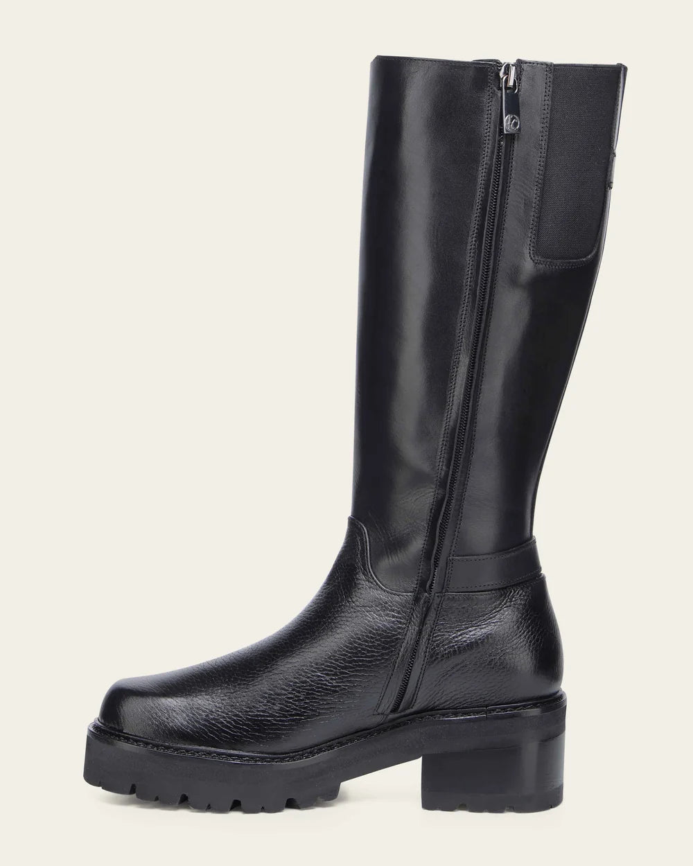60WVNTS - Franco Cuadra black riding boots for women