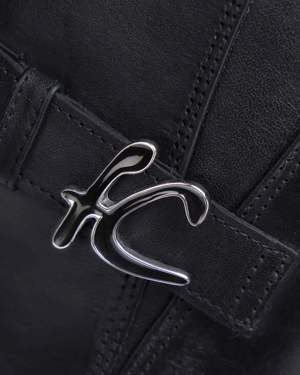60WVNTS - Franco Cuadra black riding boots for women