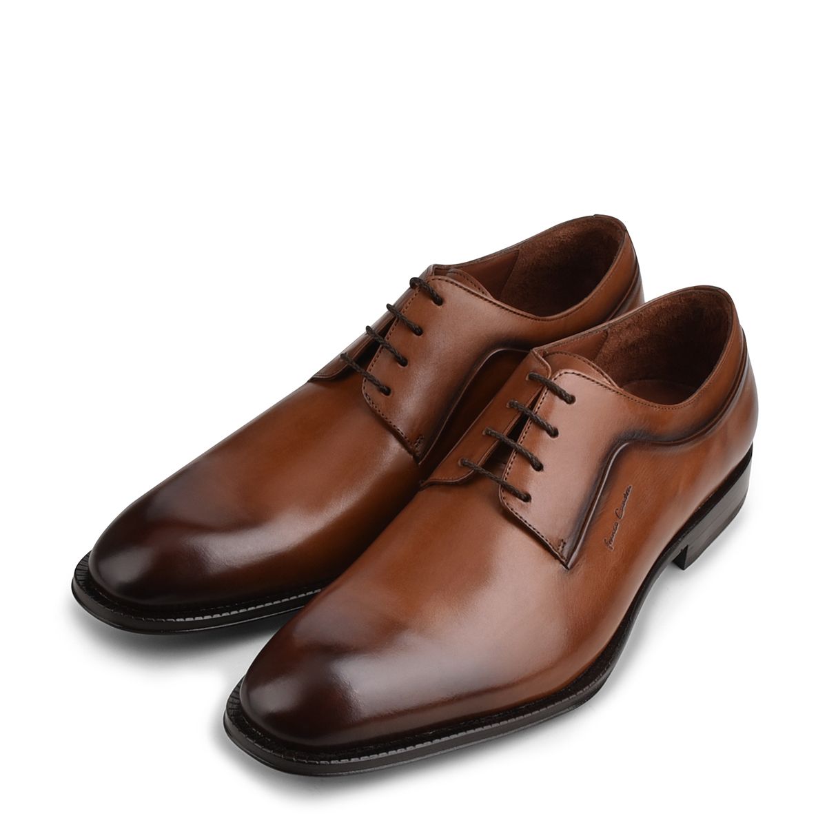 62FBYBY - Cuadra honey classic dress leather plain derby shoes for men-Kuet.us