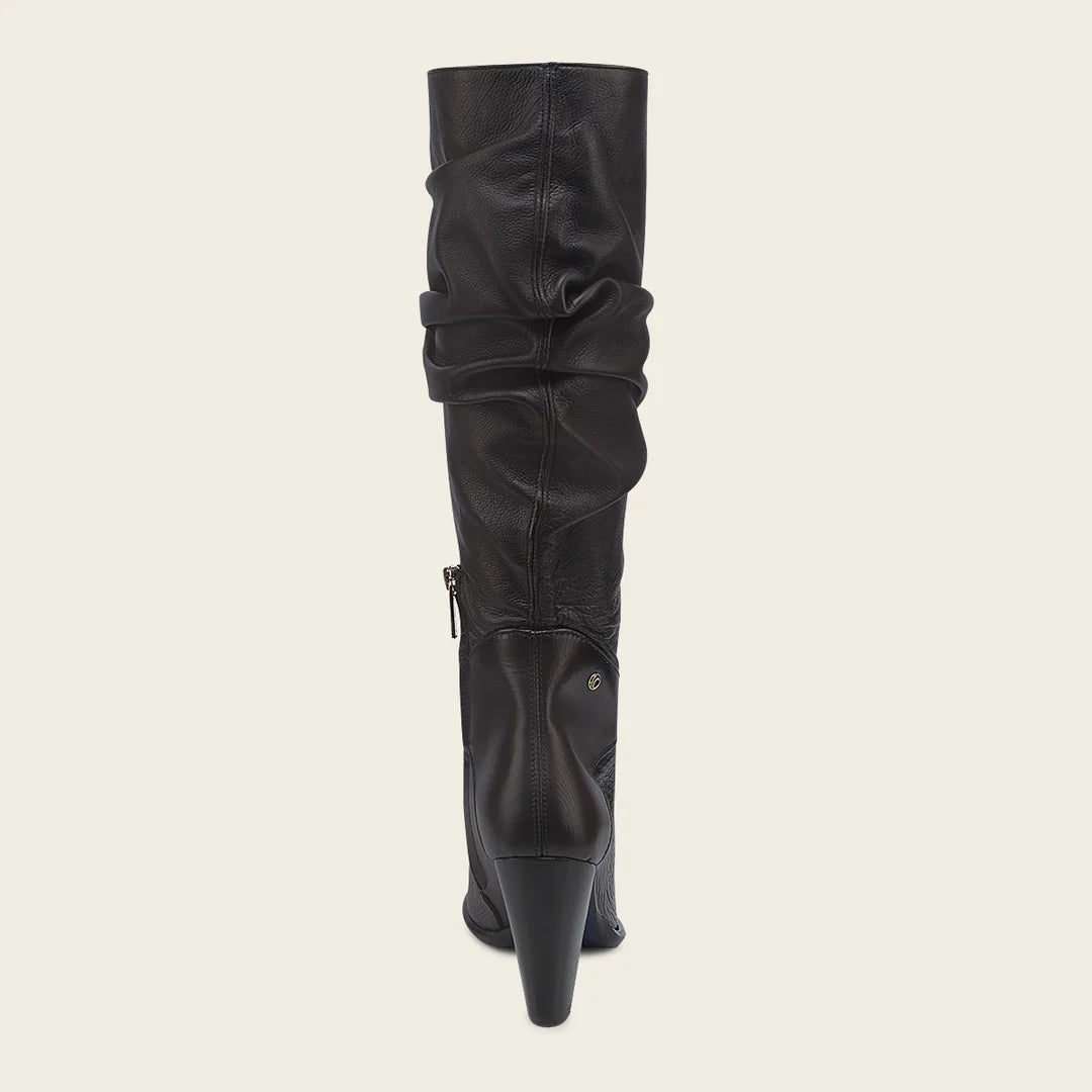 7G6VNTS - Cuadra Chocolate Western Cowgirl Wrinkled Cowhide Leather