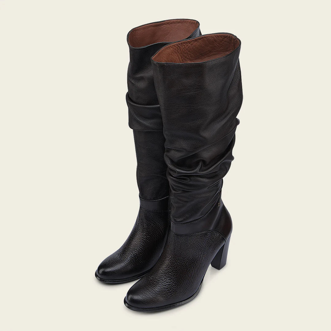 7G6VNTS - Cuadra Chocolate Western Cowgirl Wrinkled Cowhide Leather