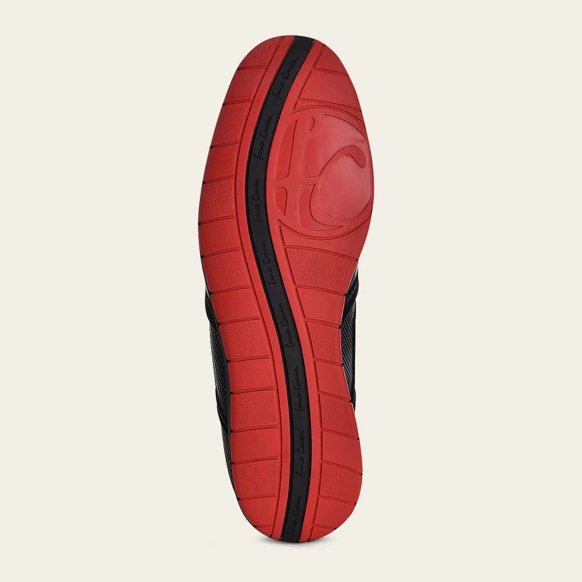 82KCWST - Cuadra black caiman leather sneakers for men