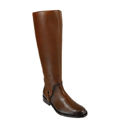 88TRGRS - Cuadra honey fashion riding cowhide leather boots for women-Kuet.us