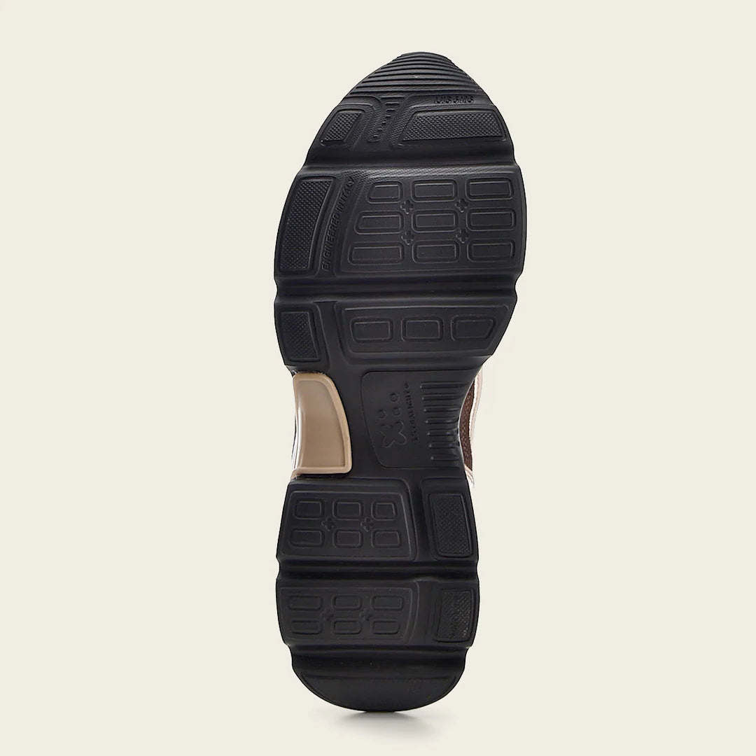 A09PBVW - Cuadra Honey Python Sneakers for Women