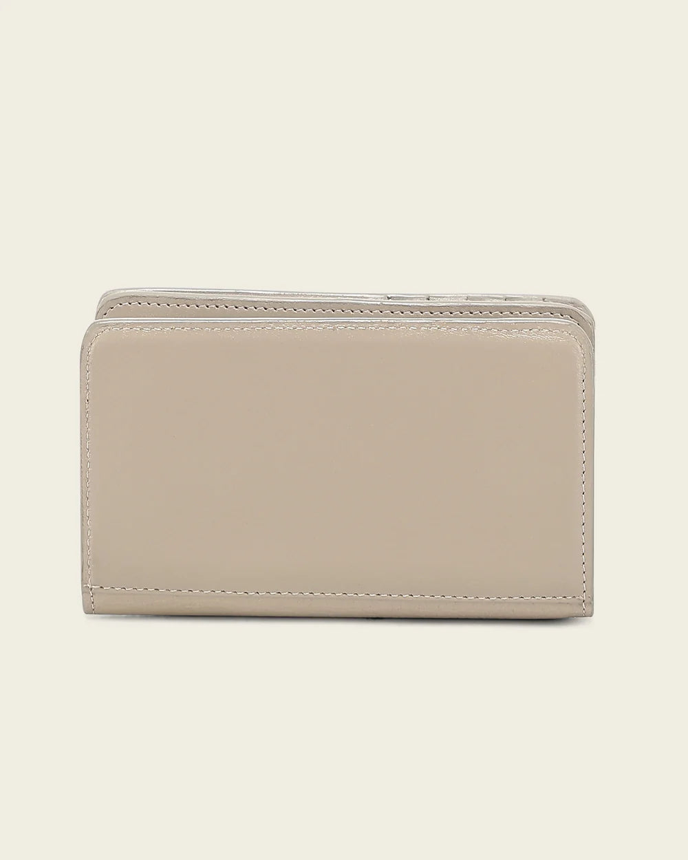 BD232RS - Cuadra beige fashion cowhide leather wallet for woman