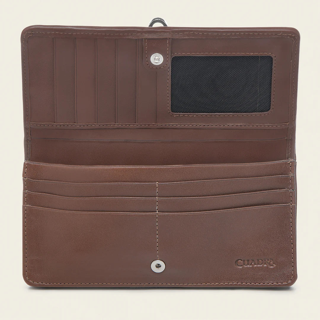 BD257RS - Cuadra honey casual fashion bifold wallet for woman