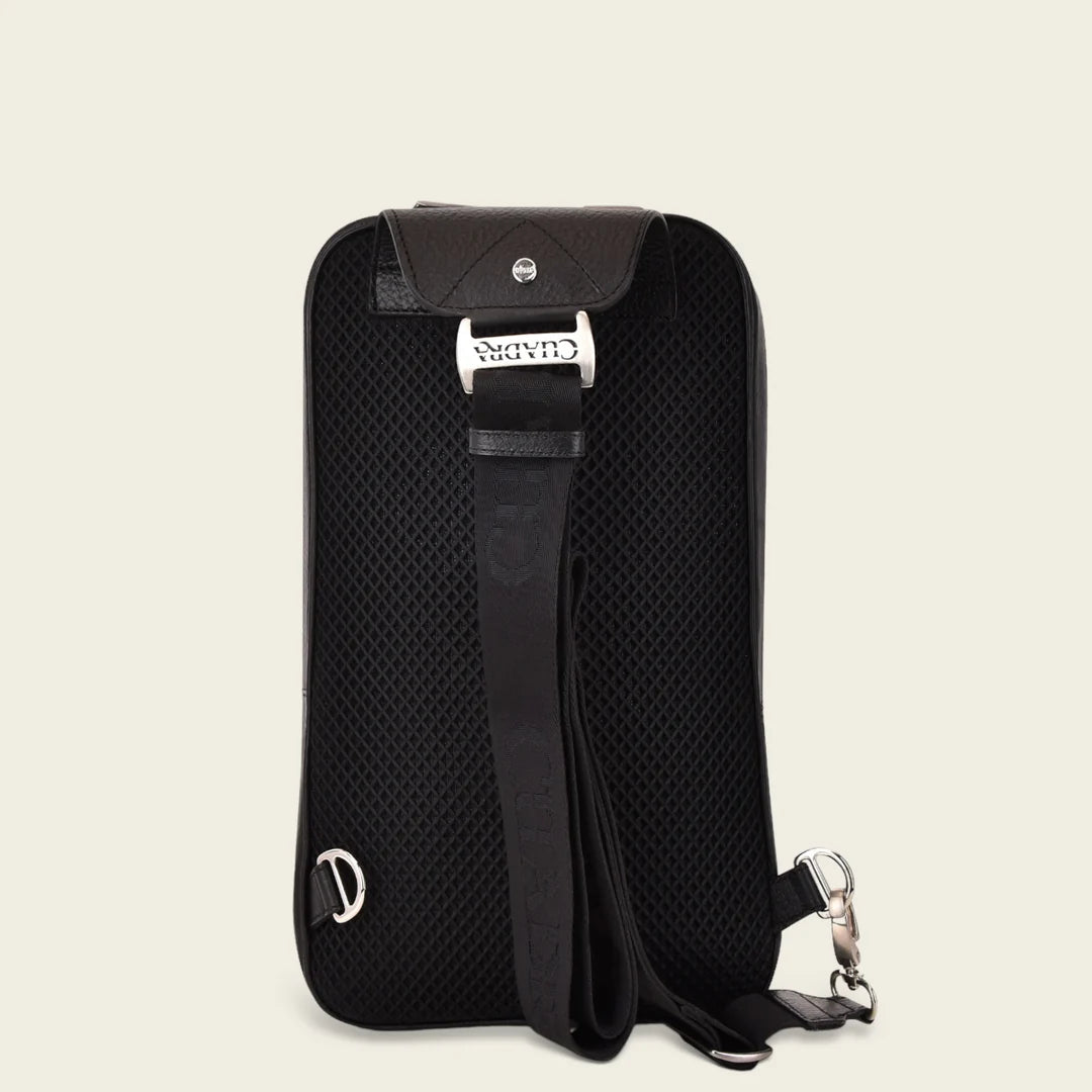 BO462MA - BLACK CUADRA FASHION STINGRAY CROSSBODY MESSENGER for MEN