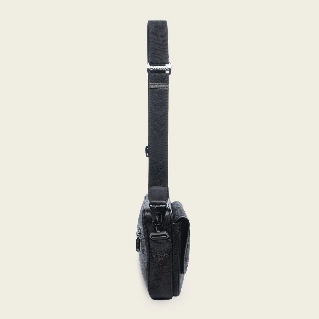 BOC28MA - Cuadra Black Casual Fashion Stingray Bag for Men / Women
