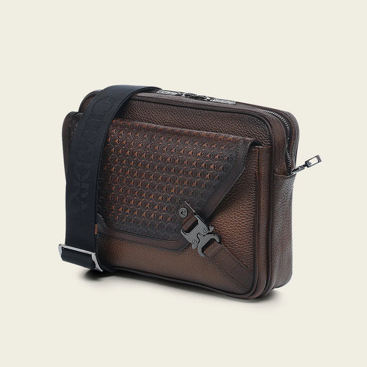 BOC30RS - Cuadra honey casual fashion cowhide crossbody messenger for men / women