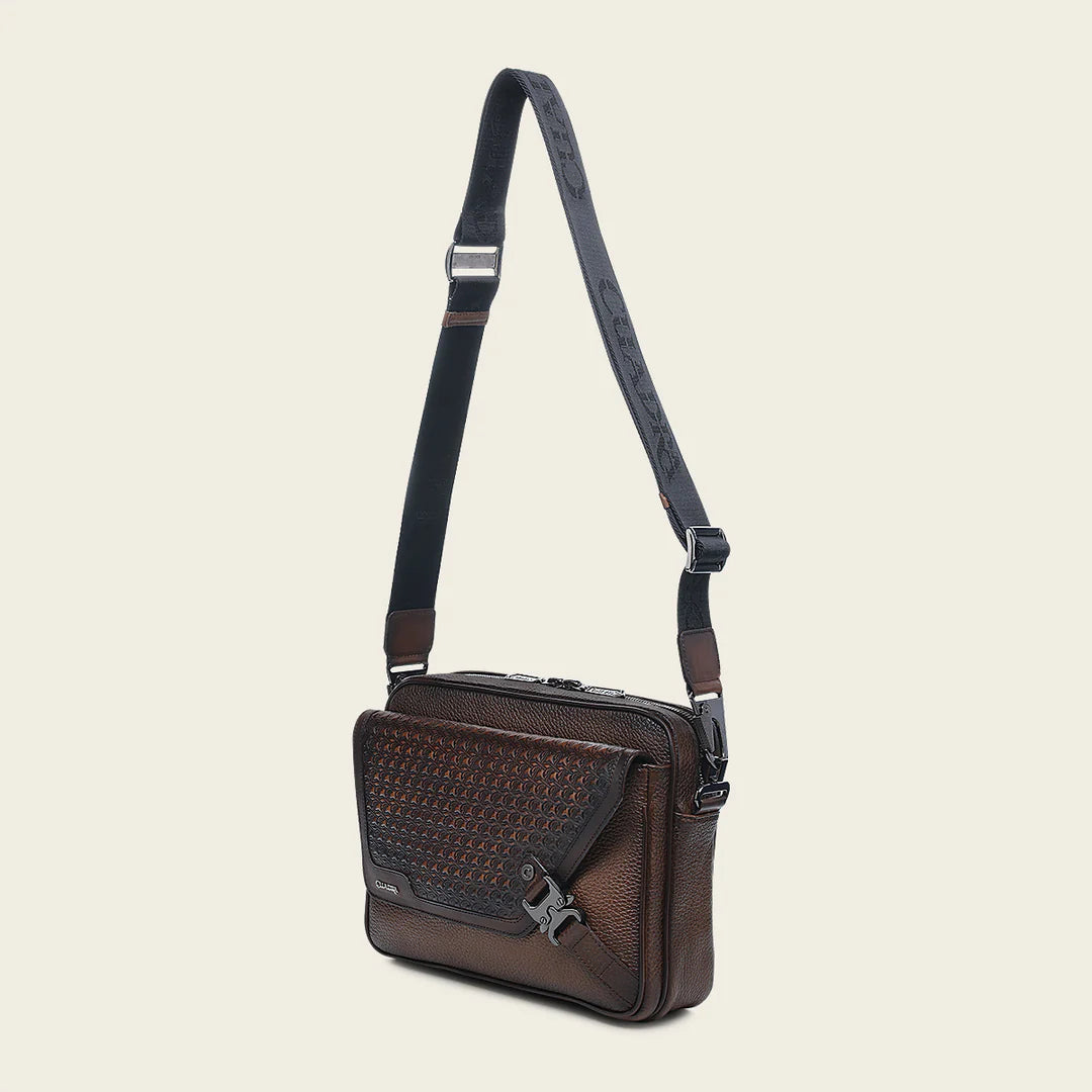 BOC30RS - Cuadra honey casual fashion cowhide crossbody messenger for men / women