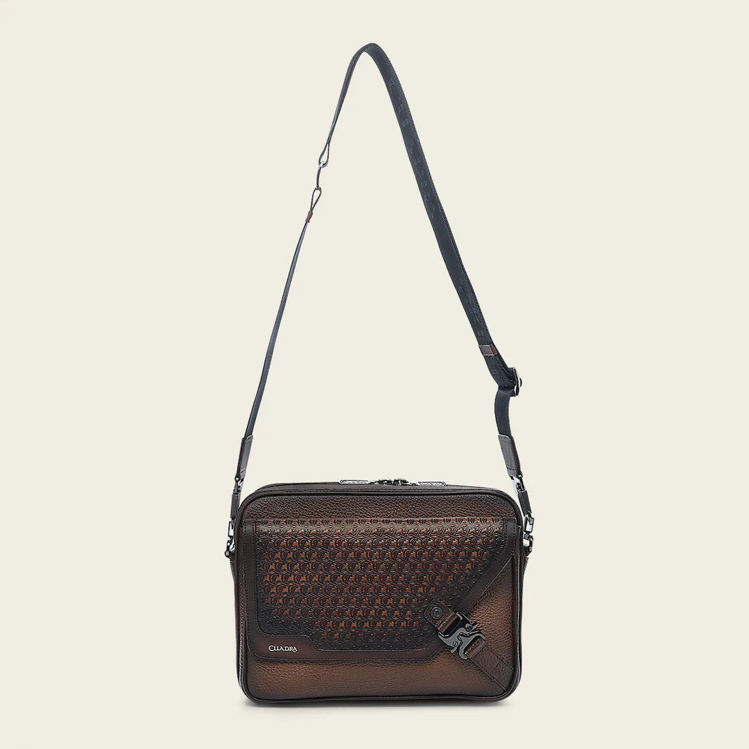BOC30RS - Cuadra honey casual fashion cowhide crossbody messenger for men / women