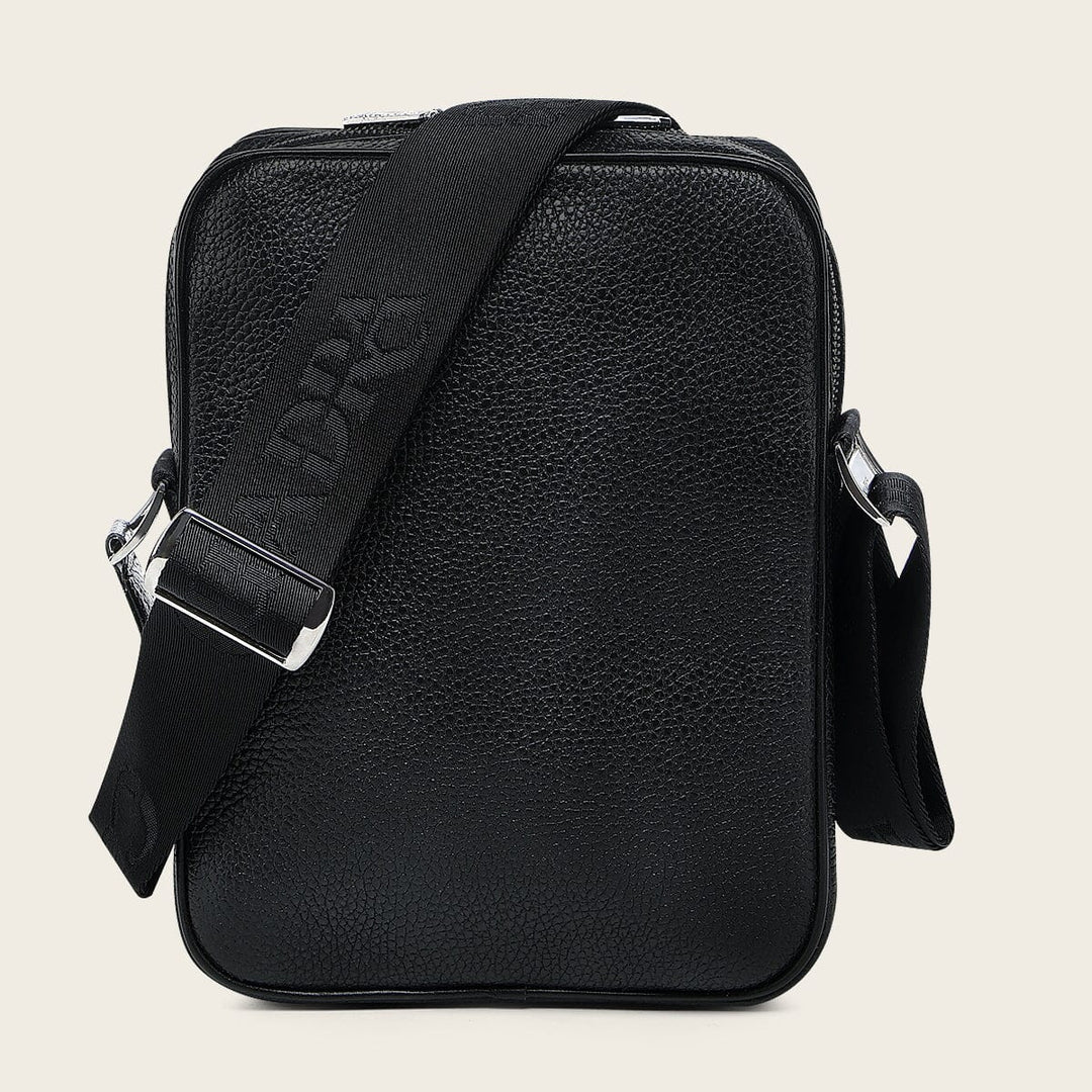 BOC38MA - Cuadra Black Casual Fashion Stingray Crossbody Bag for Men