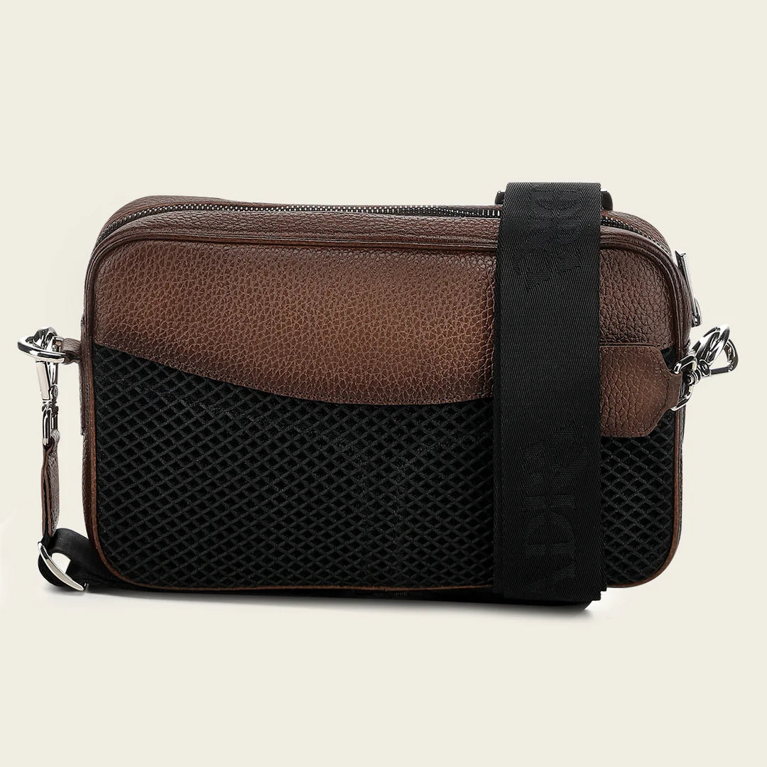 BOC45FY - Cuadra honey casual caiman leather bag for men / women