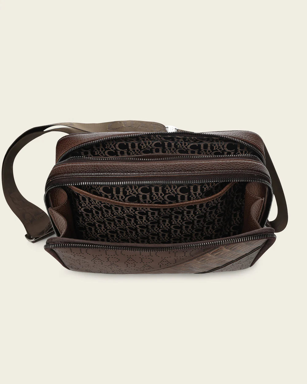BOC48FY - Cuadra Honey Casual Fashion Caiman Crossbody Messenger Bag
