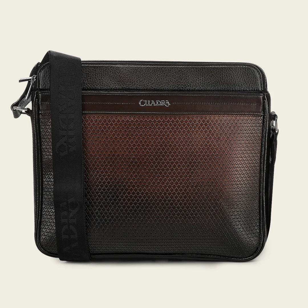 BOC51RS - Cuadra Brown Casual Fashion Leather Bag for Men / Women