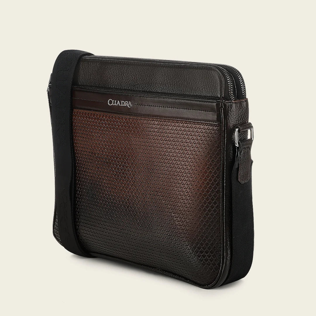 BOC51RS - Cuadra Brown Casual Fashion Leather Bag for Men / Women